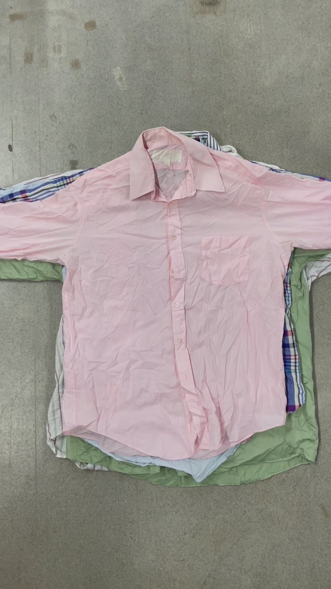 Collection of 100X UNBRANDED SHIRTS in a gallery layout